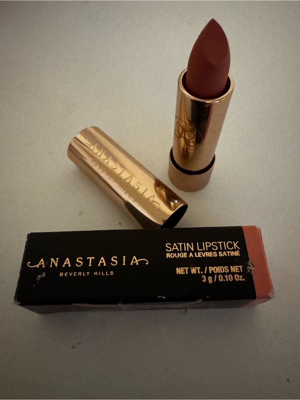 Anastasia Satin Lipstick — Peach Bud